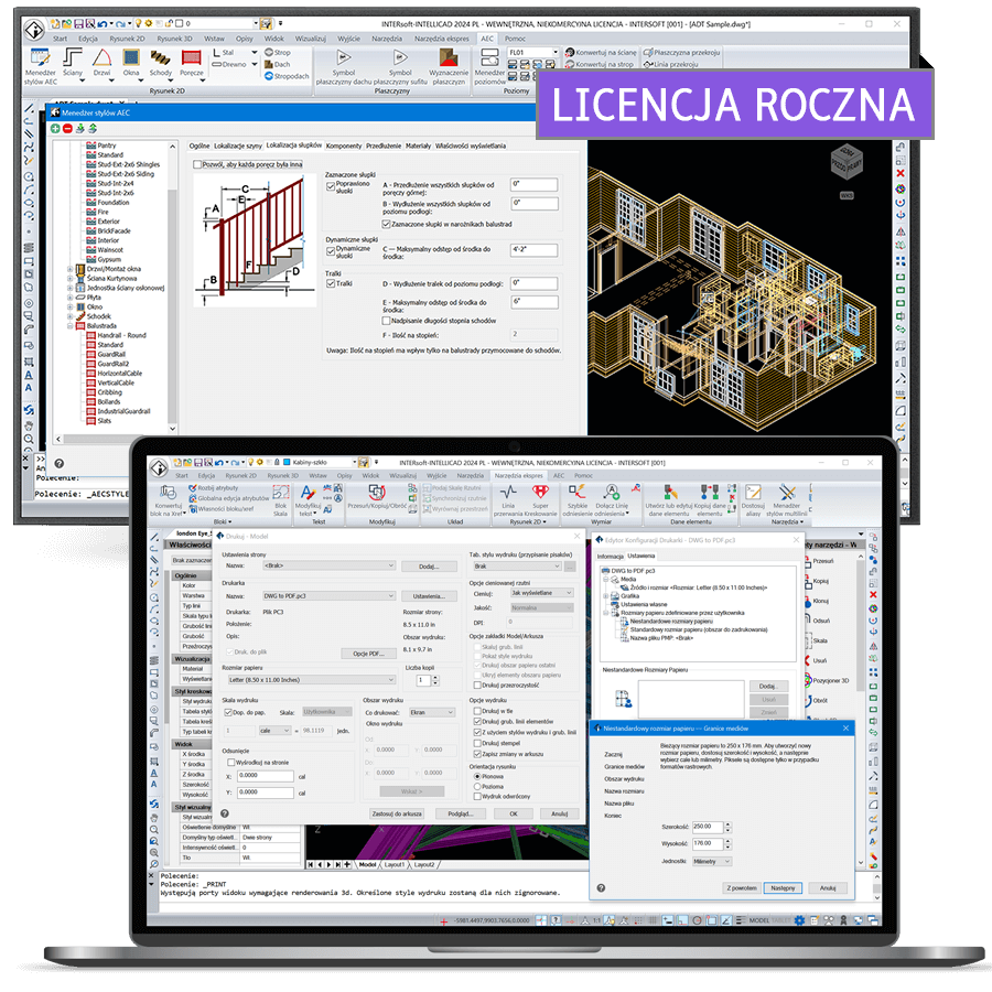 Program INTERsoft-INTELLICAD 2025 - licencja roczna