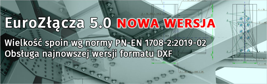 Eurozłącza 5.0 - pełne wsparcie dla formatu DXF.
