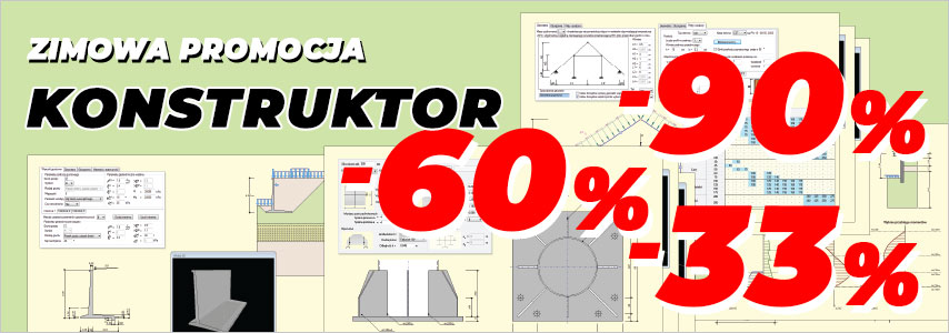 Konstruktor 6 -  modu�y licz�ce zgodnie z normami Eurokod PN-EN