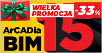 Poznaj przeomow wersj ArCADia BIM 15, projektuj bez ogranicze.