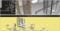 Instalacyjne nakadki ArCADia BIM 11 dla programu AutoCAD®.