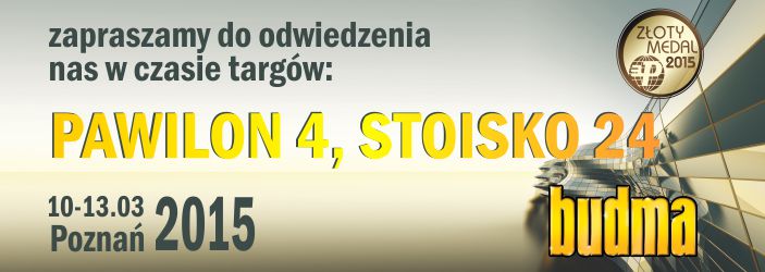 Firma INTERsoft zaprasza na targi BUDMA 2015 w Poznaniu!