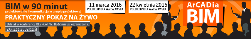 Firma INTERsoft zaprasza do udziau w bezpatnej konferencji „BIM w 90 minut