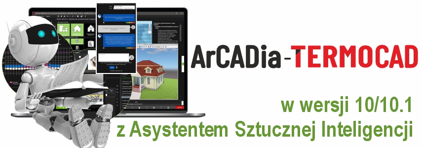 ArCADia-TERMOCAD 10/10.1 - teraz z Asystentem Sztucznej Inteligencji