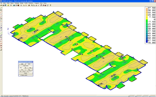 Konstrukcje elbetowe: pyta stropowa w PlaTo 4.0