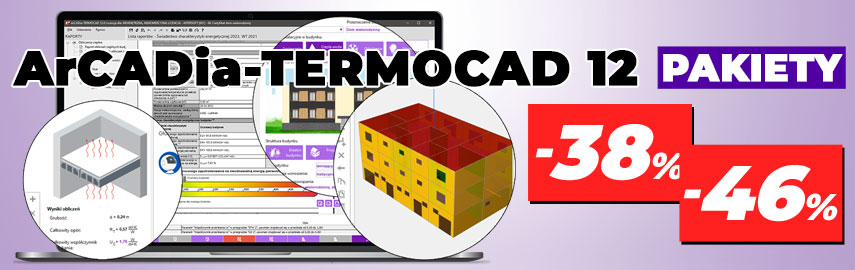 Kup pakiet ArCADia-TERMOCAD 12 z du�ym rabatem